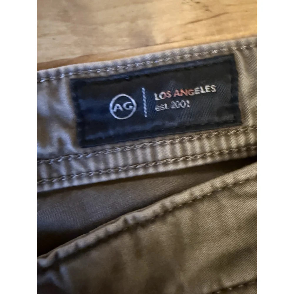AG Adriano Goldschmied Men's Tellis Modern Slim Pants Size 40x30 Gray‎ Sateen